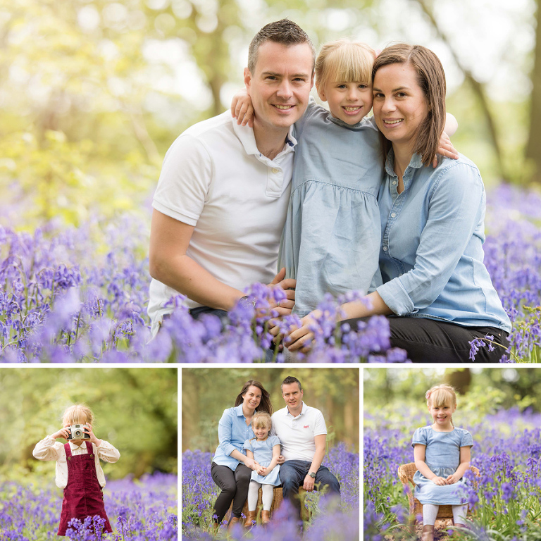 Bedfordshire Bluebell Photo Shoot