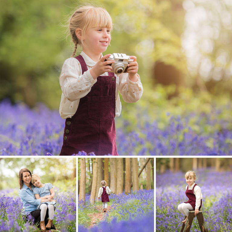 Tillys Bluebell Photo Shoot Amanda Powell Photography