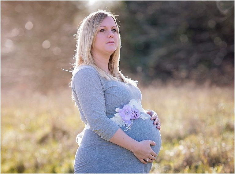 Maternity photo shoot with soon to be mum