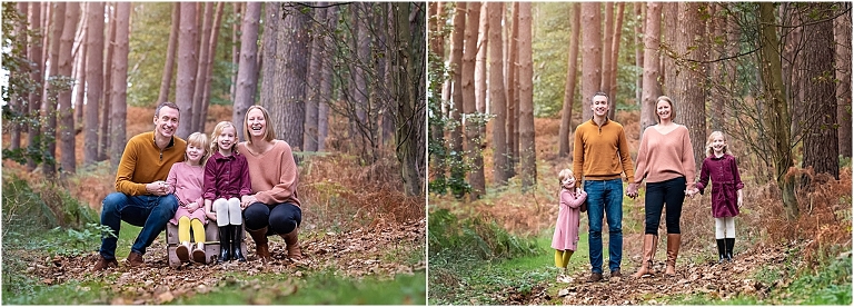 Autumn family photo shoot
