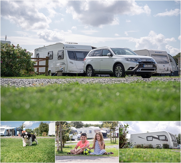 Touring field at Sand le Mere